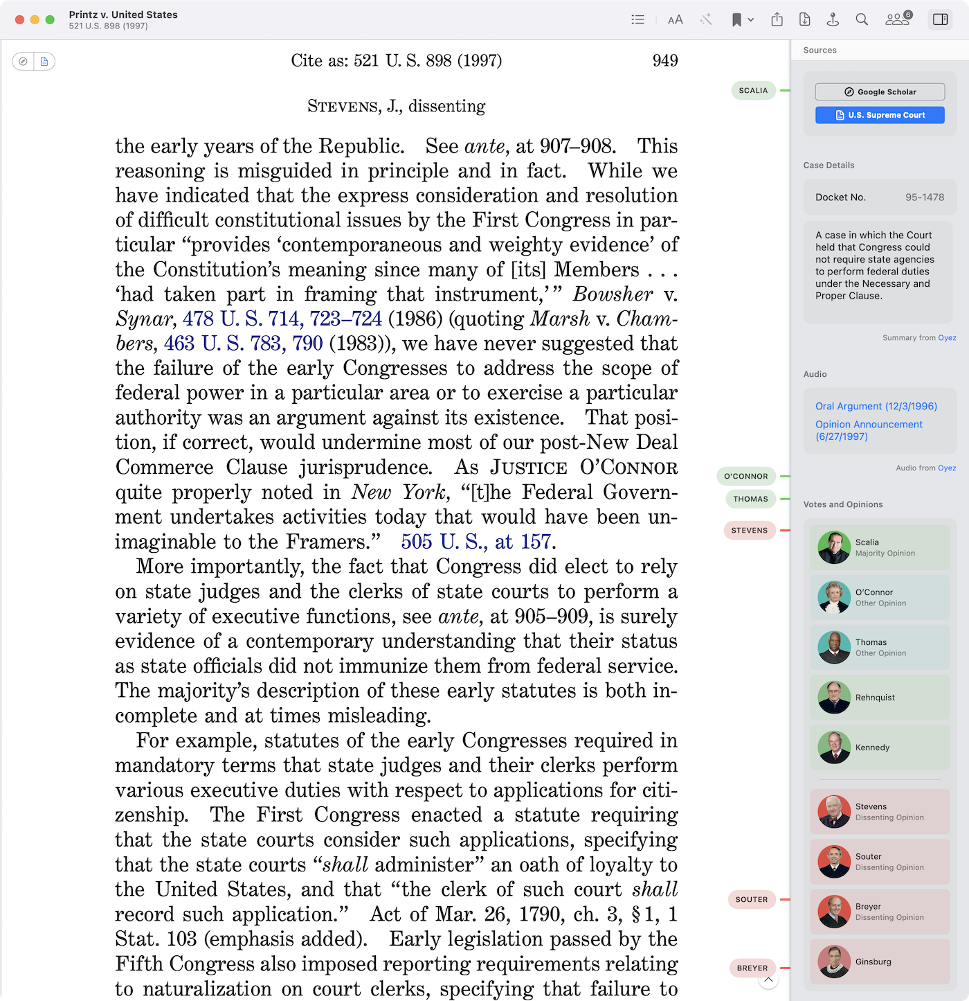 Case Viewer Screenshot
